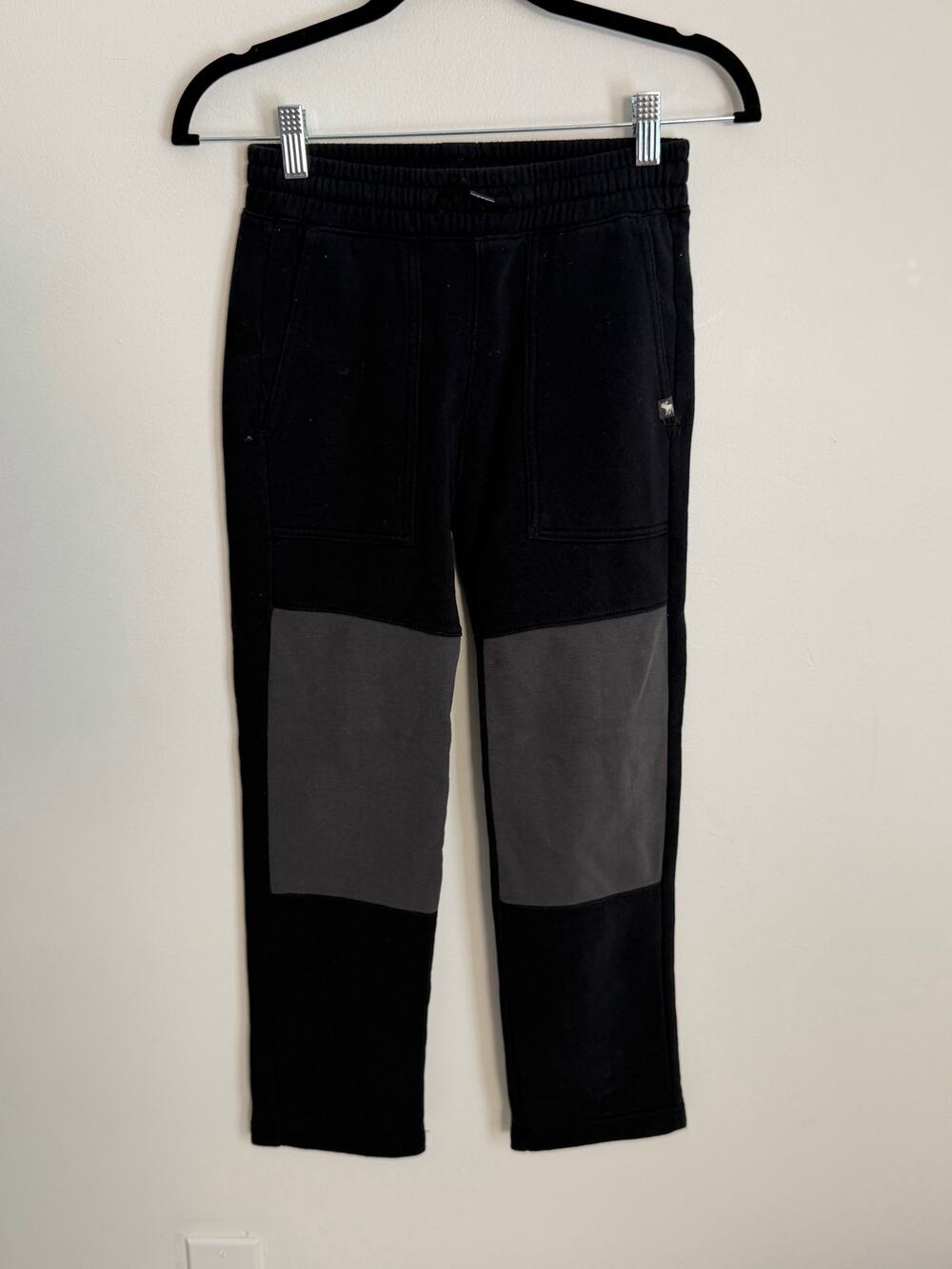 Abercrombie Kids Black athletic pants size 9/10